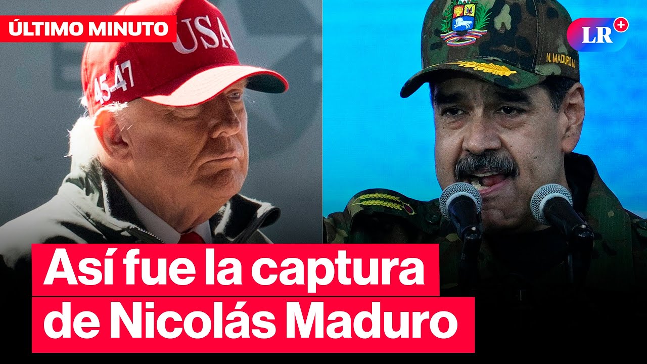 🔴¡ÚLTIMAHORA! TRUMP anunció que MADURO fue CAPTURADO tras ATACAR VENEZUELA  | 