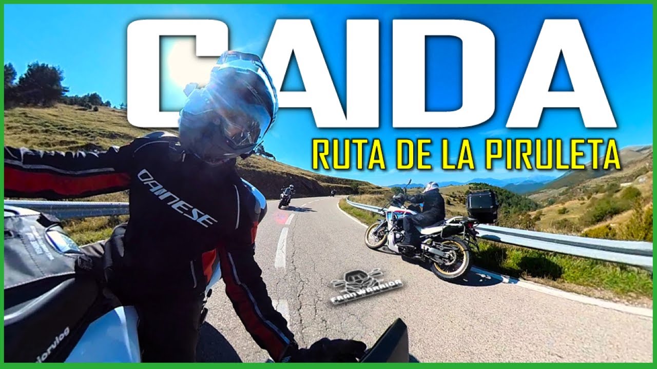 CAIDA EN LA RUTA DE LA PIRULETA 🙈 ATENTOS A LOS PAISAJOTES!!! 💥