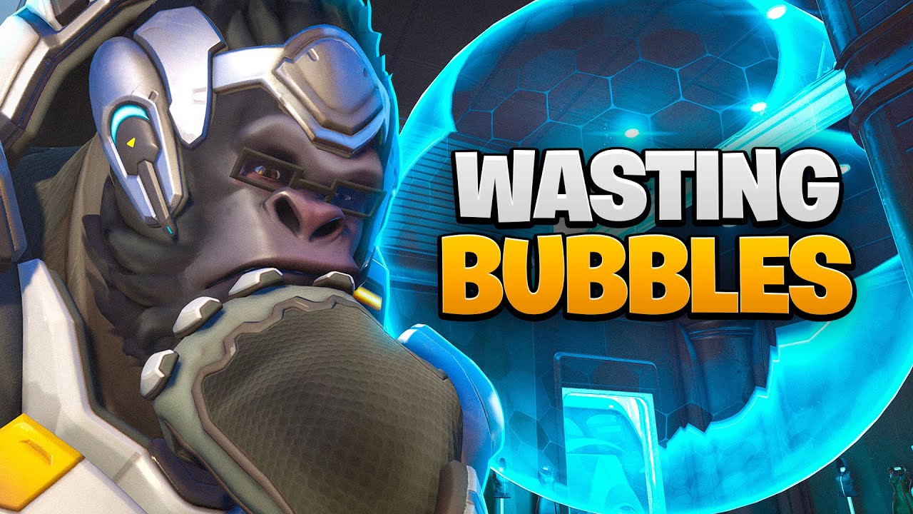 This Winston spent 33 MINUTES wasting bubbles | Overwatch 2 Spectating