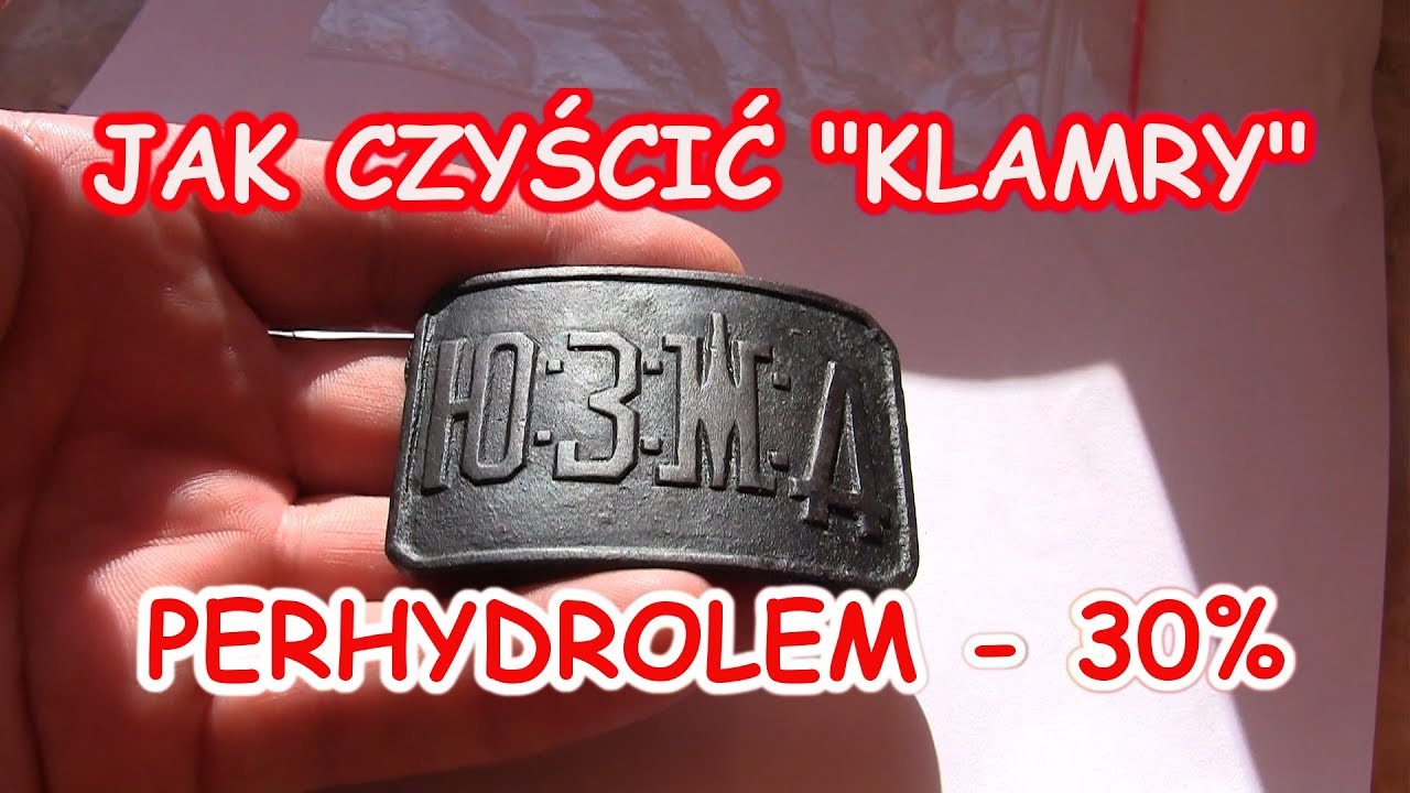 Jak Czyścić Klamry - Monety - Guziki i Inne Zabytki #1