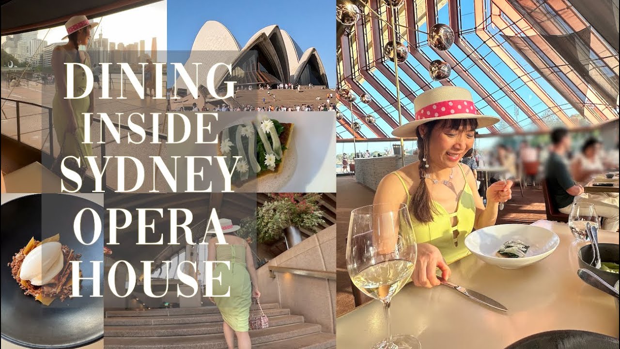 Dininng Inside Iconic Sydney Opera House - Bennelong Restaurant