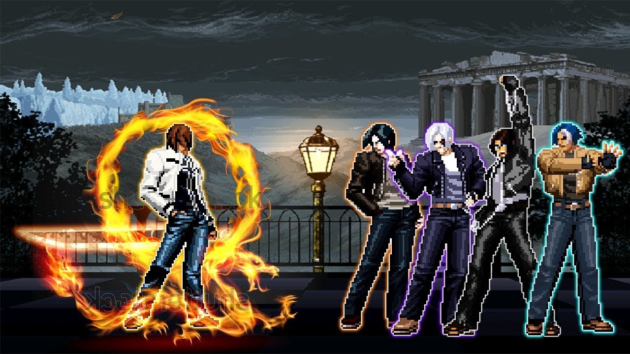 [KOF MUGEN] Nests KyoXIII VS Kyo Team