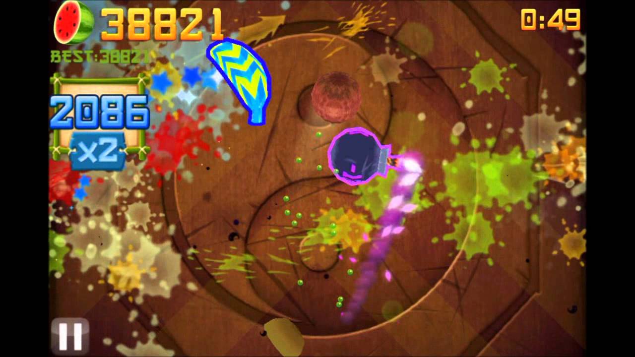 Fruit Ninja Over 75 000 in Arcade Mode!!!