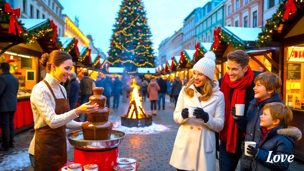 Christmas in Zurich Switzerland, Magical Christmas Lights Everywhere