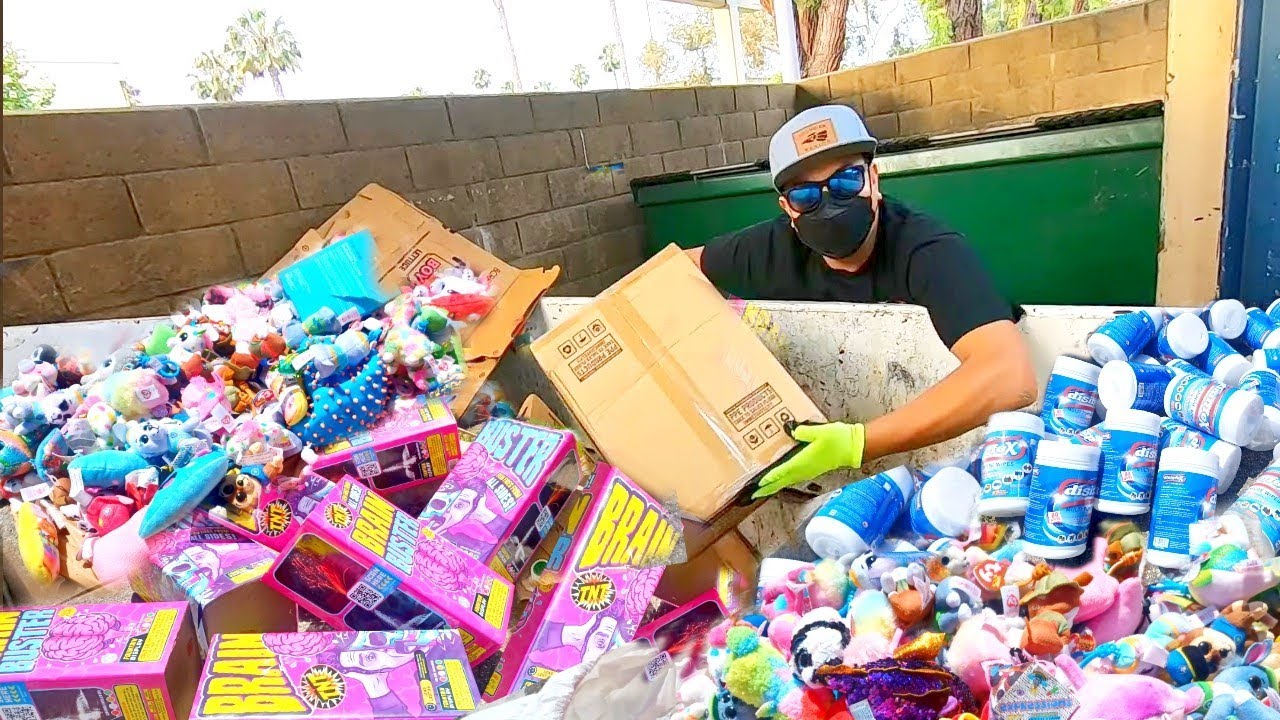 de LOCOS! estos GRINGOS 🇺🇸😱tiran TODO en cajas SELLADAS #dumpsterdiving #loquetiranenusa
