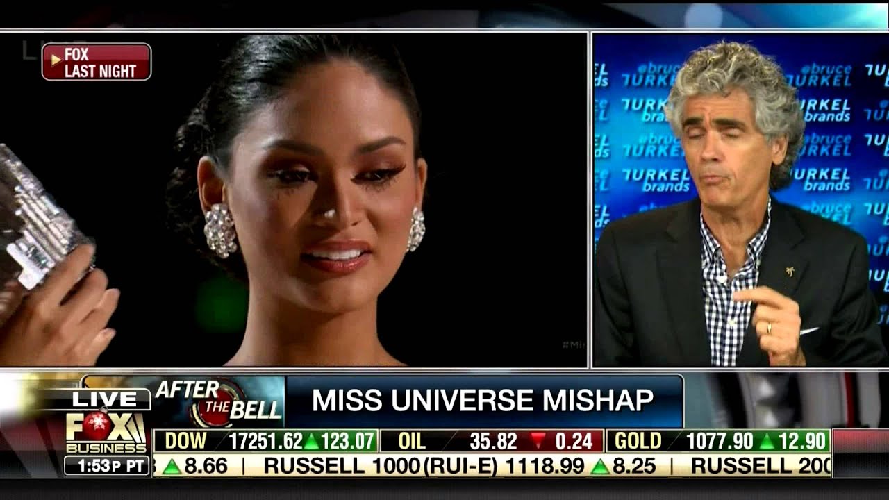Bruce Turkel on Fox Business News: Miss Universe Mishap