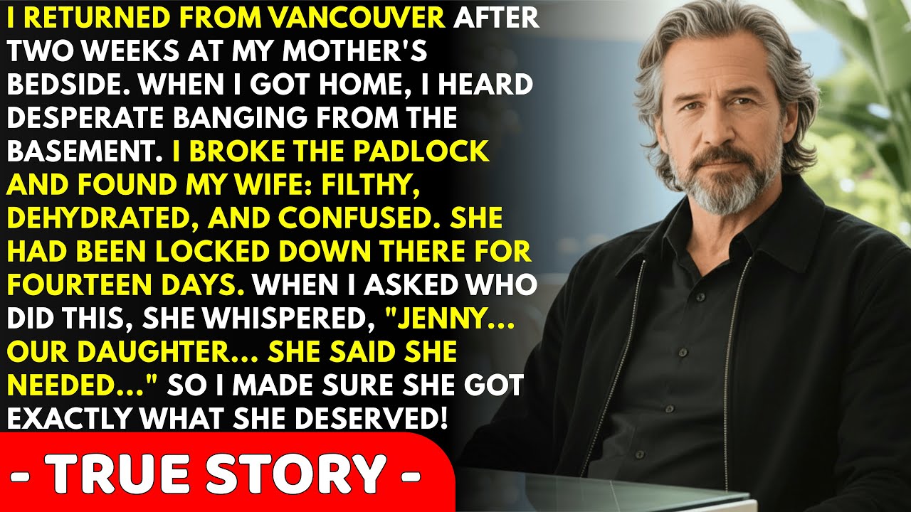 I Returned From My Mother's Bedside And Found My Wife Locked In Our Basement; Our Daughter Had Le...