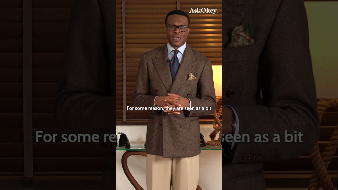 Why You Must Own a Double-Breasted Coat #shorts