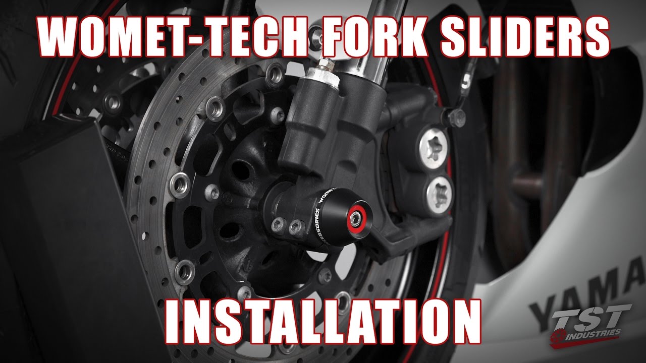 How to install Womet-Tech Fork Sliders on a 06-16 Yamaha R6 by TST Industries