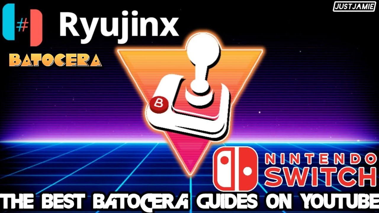 Batocera - Полная установка эмулятора Ryujinx для Nintendo Switch #batocera #switch #ryujinx