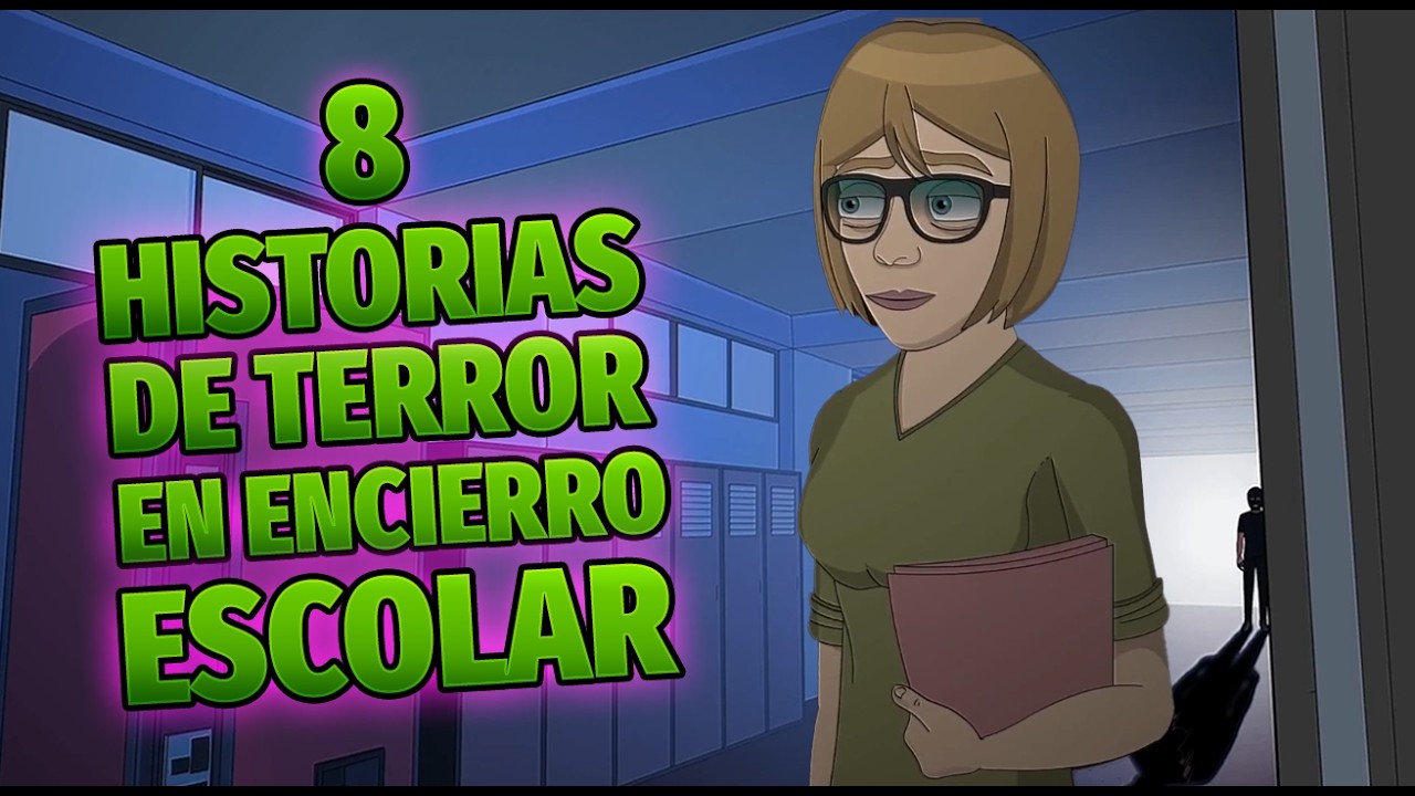 Encierro Escolar: 8 Historias de Terror Reales Animadas