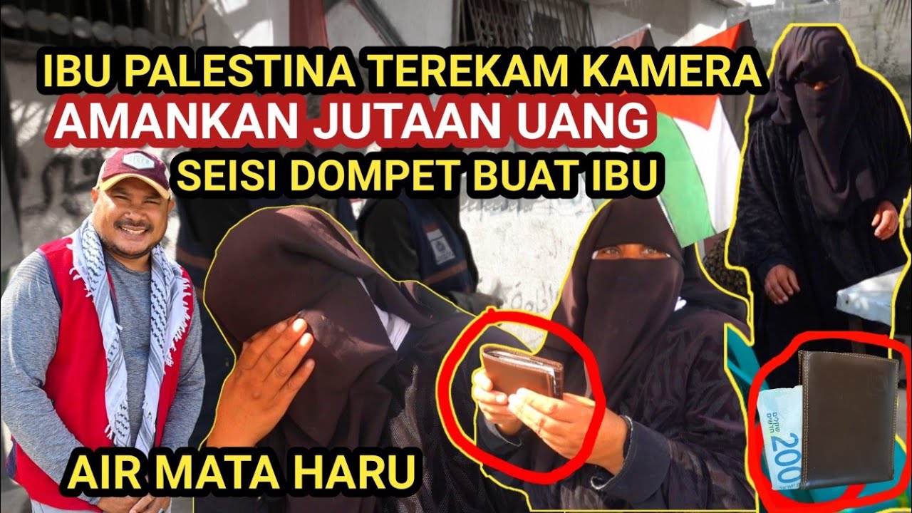 🔴IBU PALESTINA JUAL KOPI AMANKAN DOMPET ISI JUTAAN⁉️BIKIN HARU