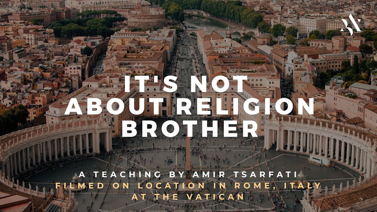 Bible Lands Unveiled Rome: It is Not About Religion Brother
