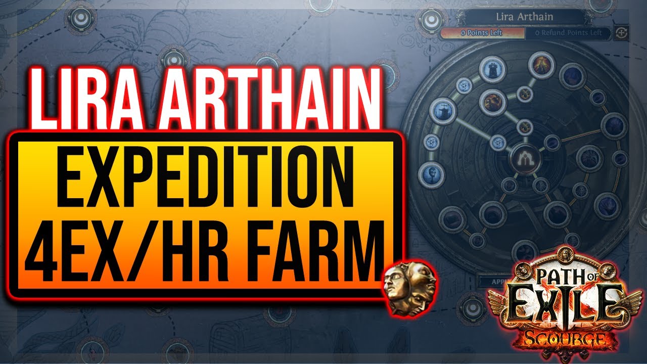 Expedition Farming Atlas Strategy, easy 4ex/hr [3.16] Scourge League