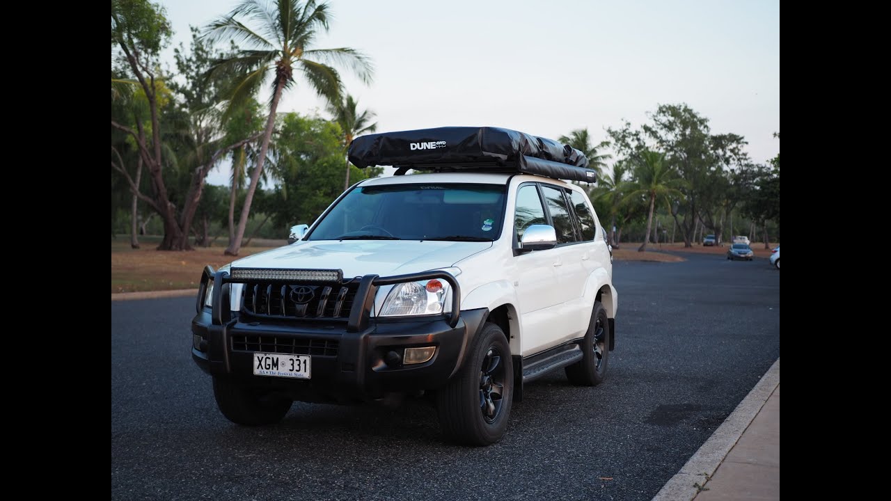 How to mount a Bull Bar (Factory Prado 120 Bar): Budget Build Part 4