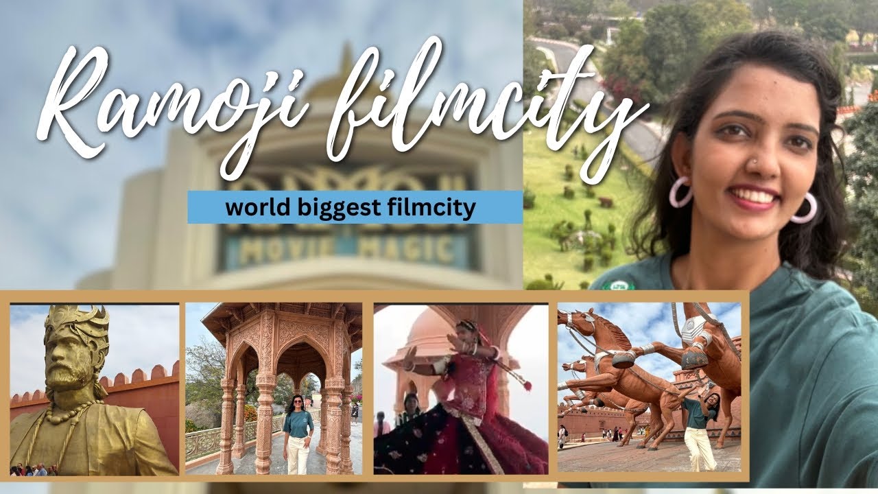Tour of Ramoji filmcity 🎬 || World Biggest Filmcity |#ramojifilmcitytour #vlogvideo #youtubeindia 