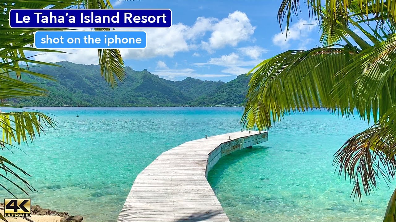 Le Taha'a Island Resort and Spa from from the iPhone XS
