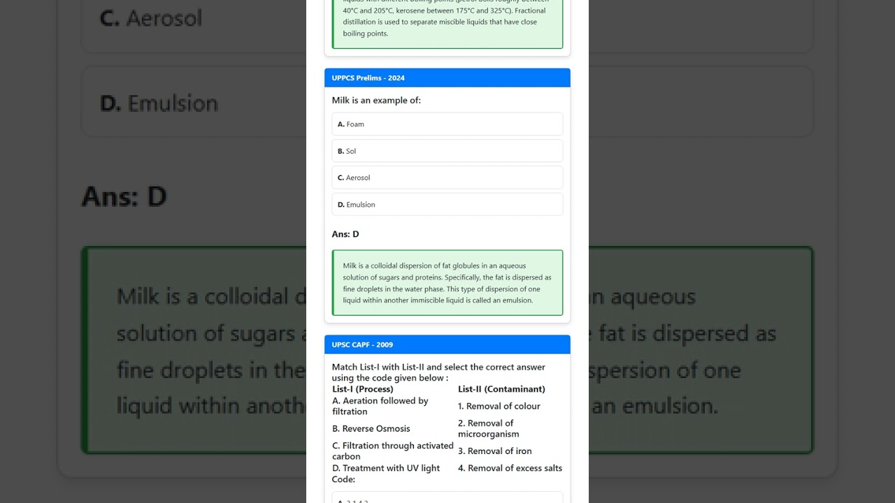 Distinguishing Solutions, Colloids, and Suspensions