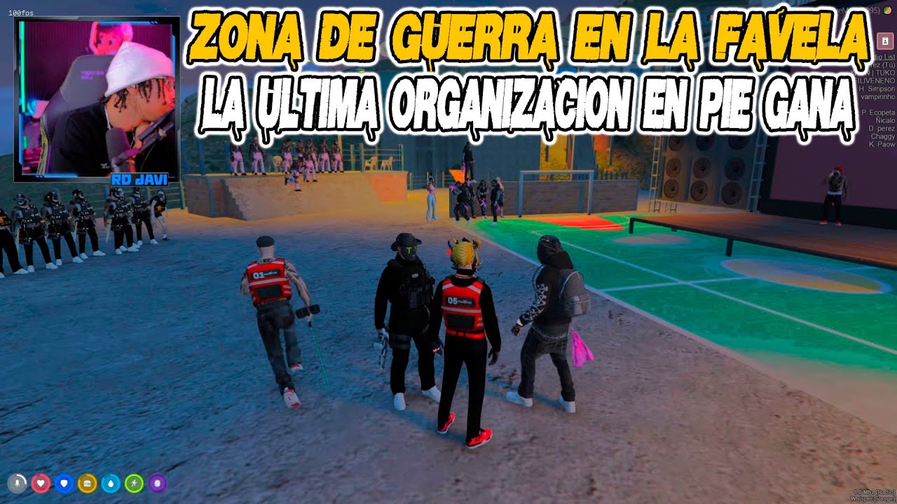 RDJavi: Zona de Guerra en La Favela la Ultima Organizacion en Pie Gana