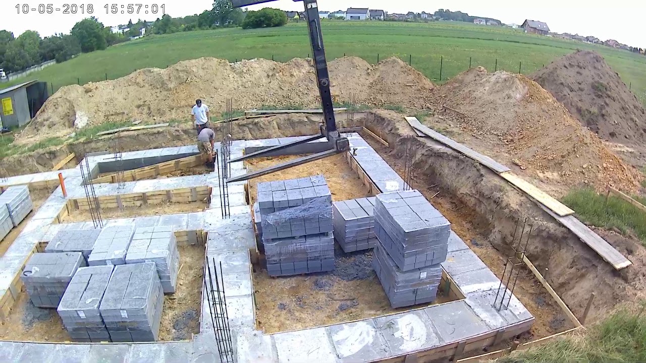 Rozładunek HDS bloczek betonowy