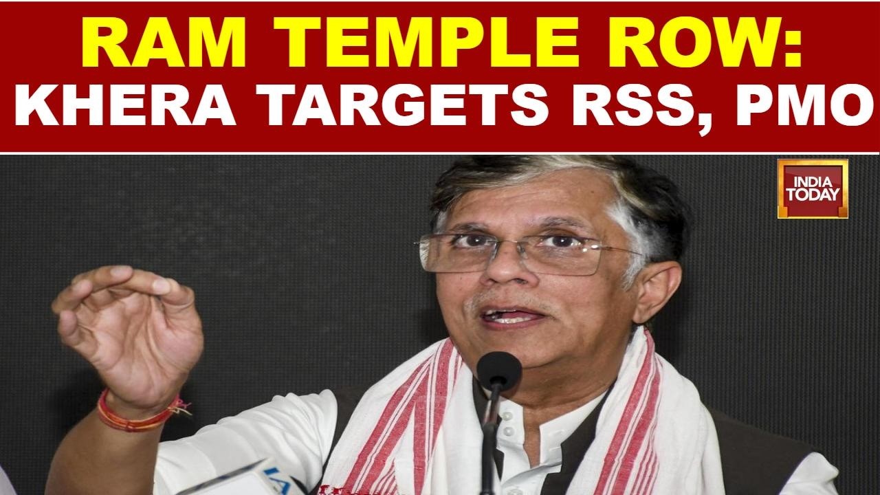 Ram Mandir Donation Row: Pawan Khera Questions Champat Rai Resignation, Targets RSS & PMO | Watch