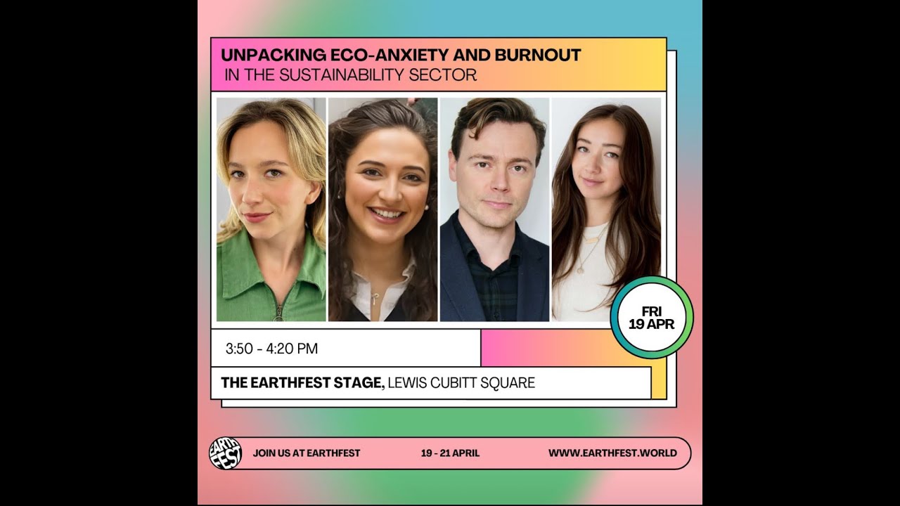 EarthFest 2024 - Dr Patrick Kennedy-Williams with Clover Hogan, Hannah Phang and Lucy Brown