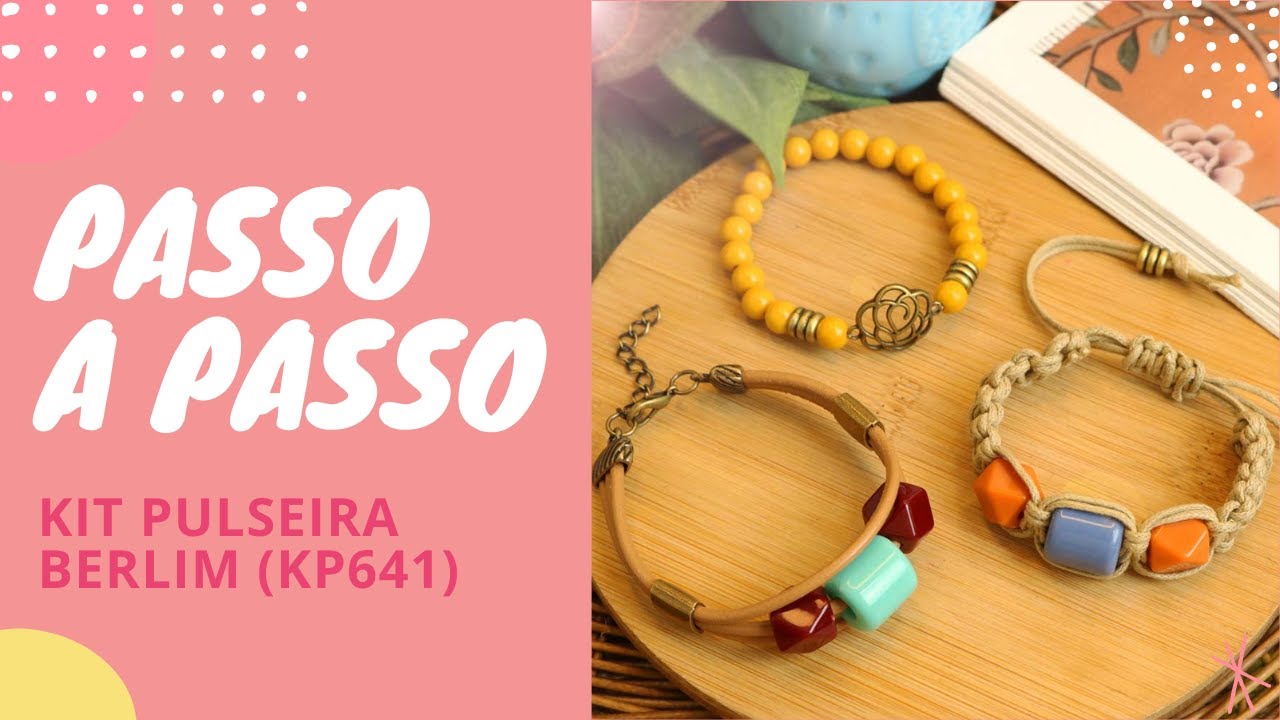 Passo a Passo - Pulseiras de Silicone, Courinho e Macramê (KP641)