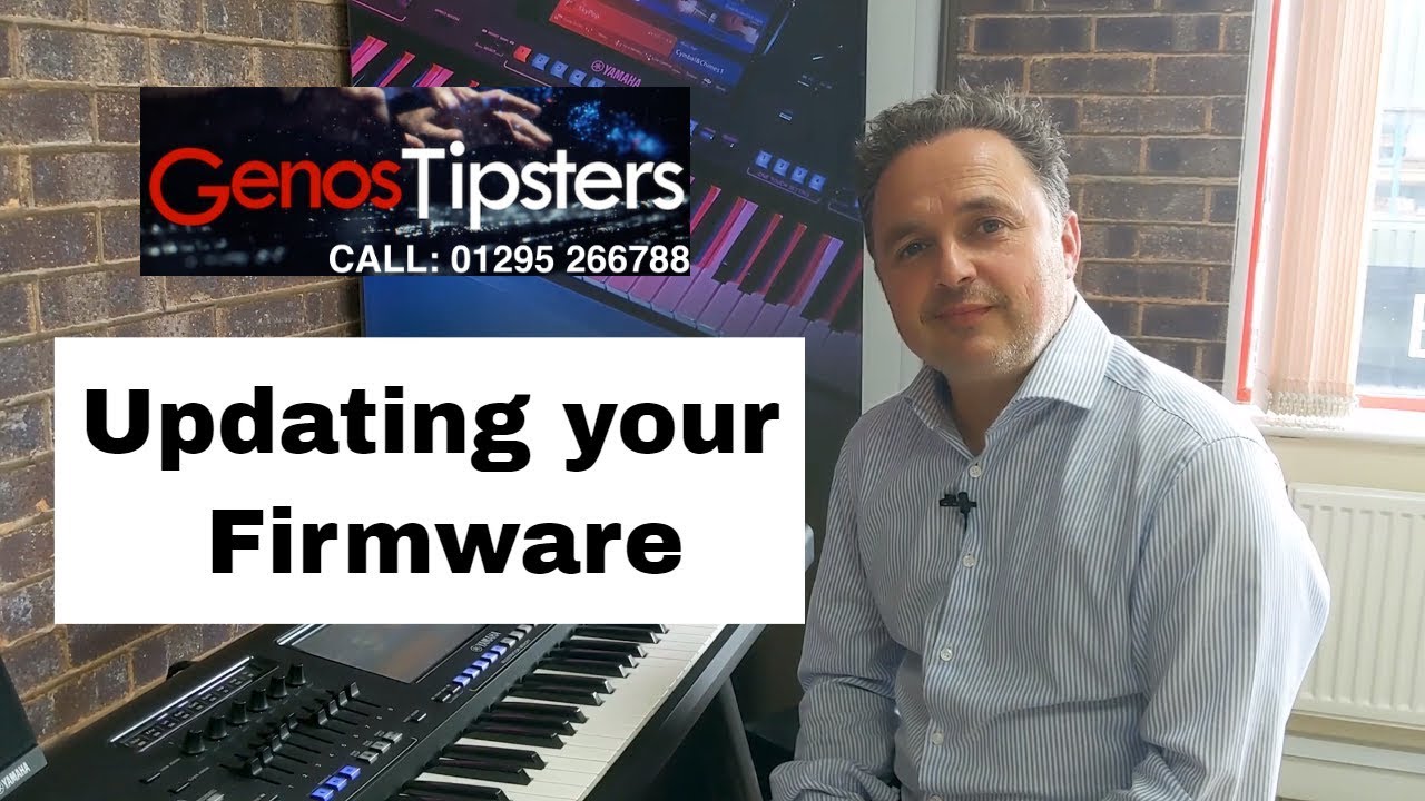 How to update Yamaha Genos firmware