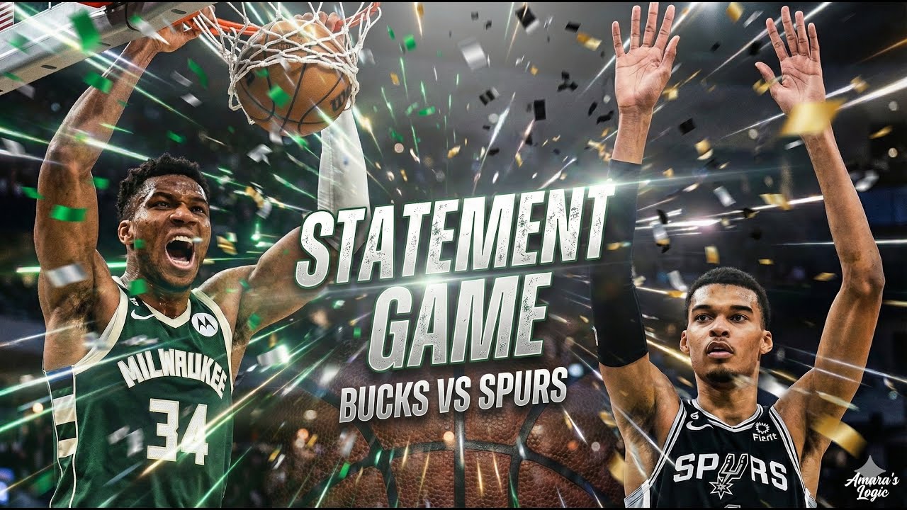 🚨 LIVE: BUCKS vs SPURS 😤🦌 Post-Game Reaction | Giannis vs Wemby!