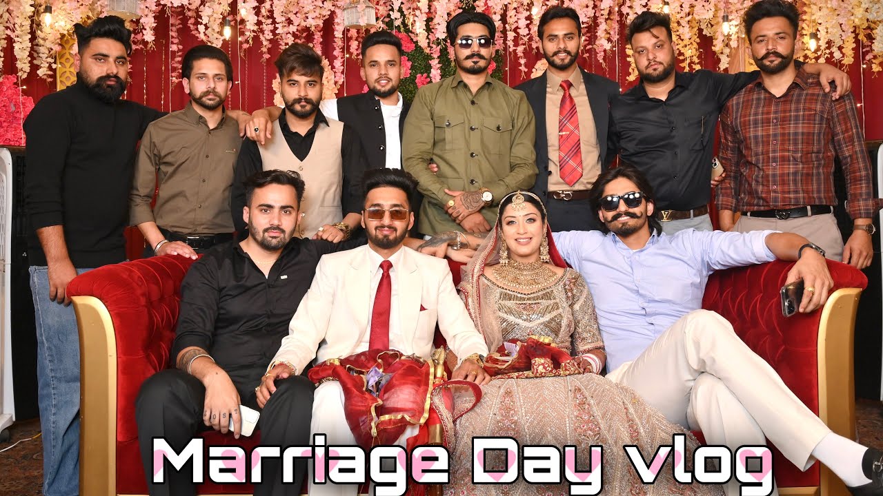 Marriage Day vlog | Gurwinder | Manpreet