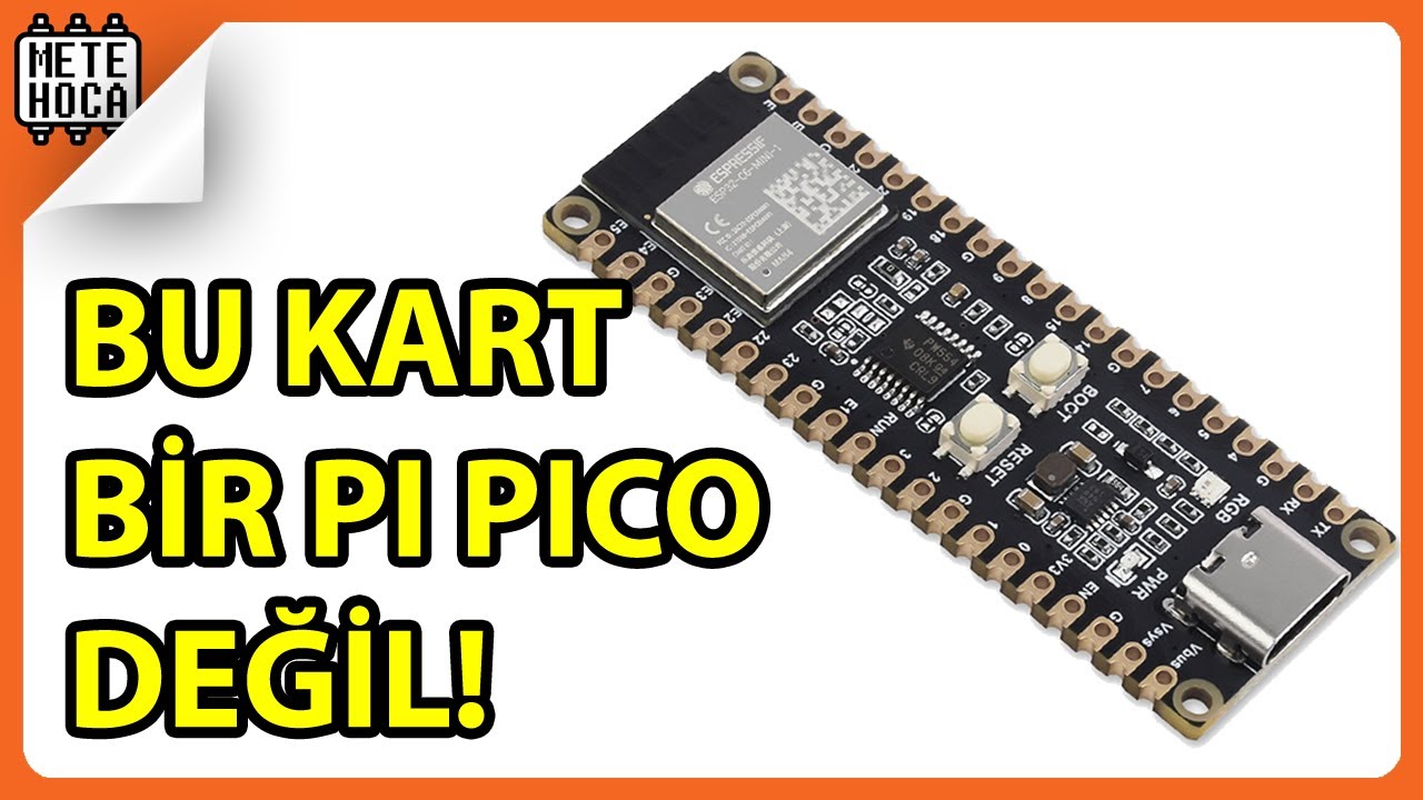 PICO AMA ESP32 | WAVESHARE ESP32-C6-PICO | DÜRÜST İNCELEME