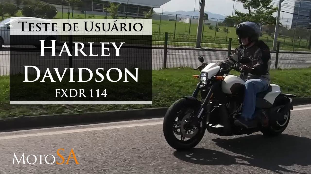 Harley Davidson FXDR 114 - Teste de Usuário para Usuário