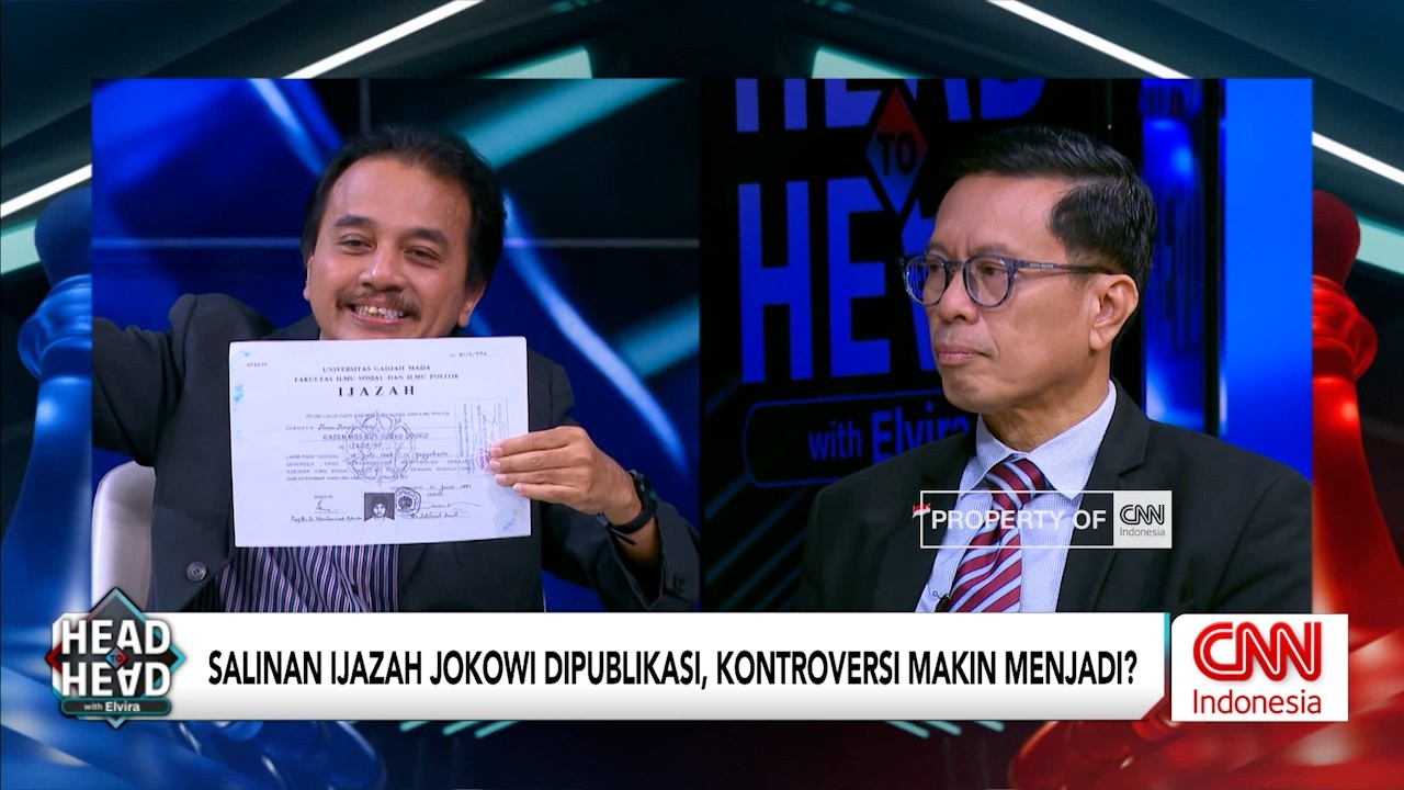 Salinan Ijazah Jokowi Dipublikasi, Kontroversi Makin Menjadi? | Head To Head With Elvira Part 2