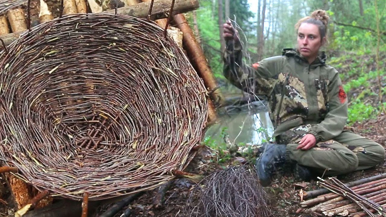 Как сделать Корзину из Березы. 