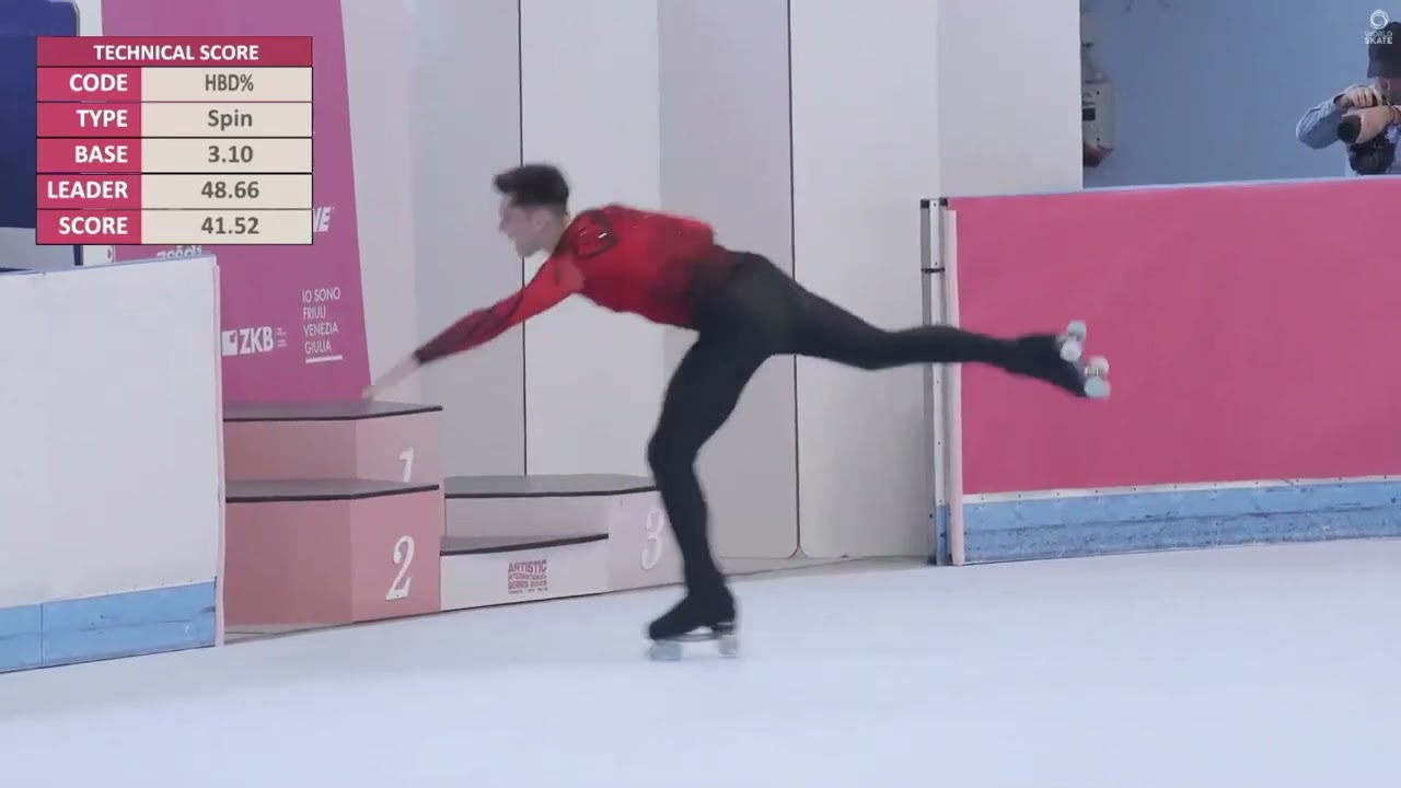 UNAI CEREIJO (ESP) - World Cup 2025 - 2º place, junior men (short program)
