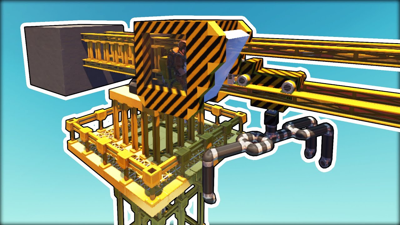 Who is the Best Crane Operator? (Scrap Mechanic NOOB vs PRO)