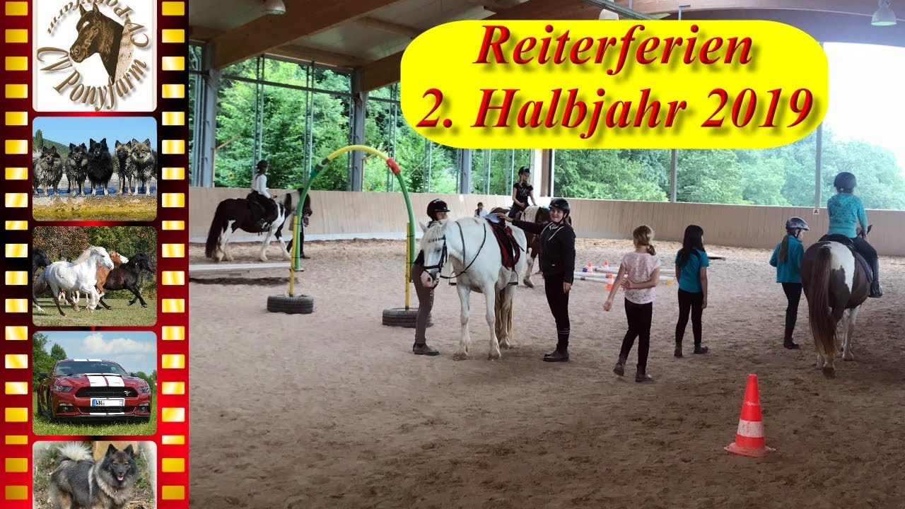 Reiterferien mit Aktivurlaub 2019 das 2. Halbjahr mit der CV Ponyfarm