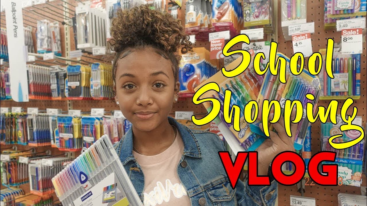 Back To School - School Supplies Shopping Haul | LexiVee03