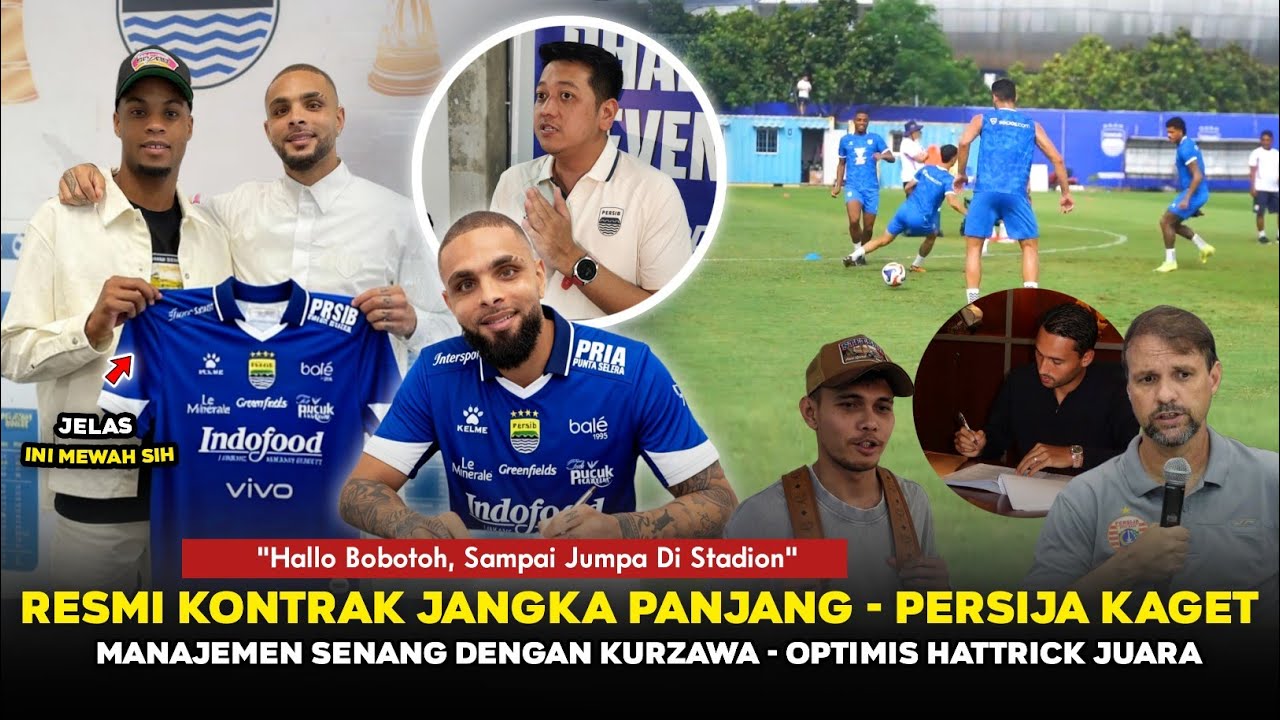 RESMI DIKONTRAK SAMPAI 2029❗Persib Makin Mengerikan😱Manajemen akui Kurzawa ~ Bojan jamin Rezaldi