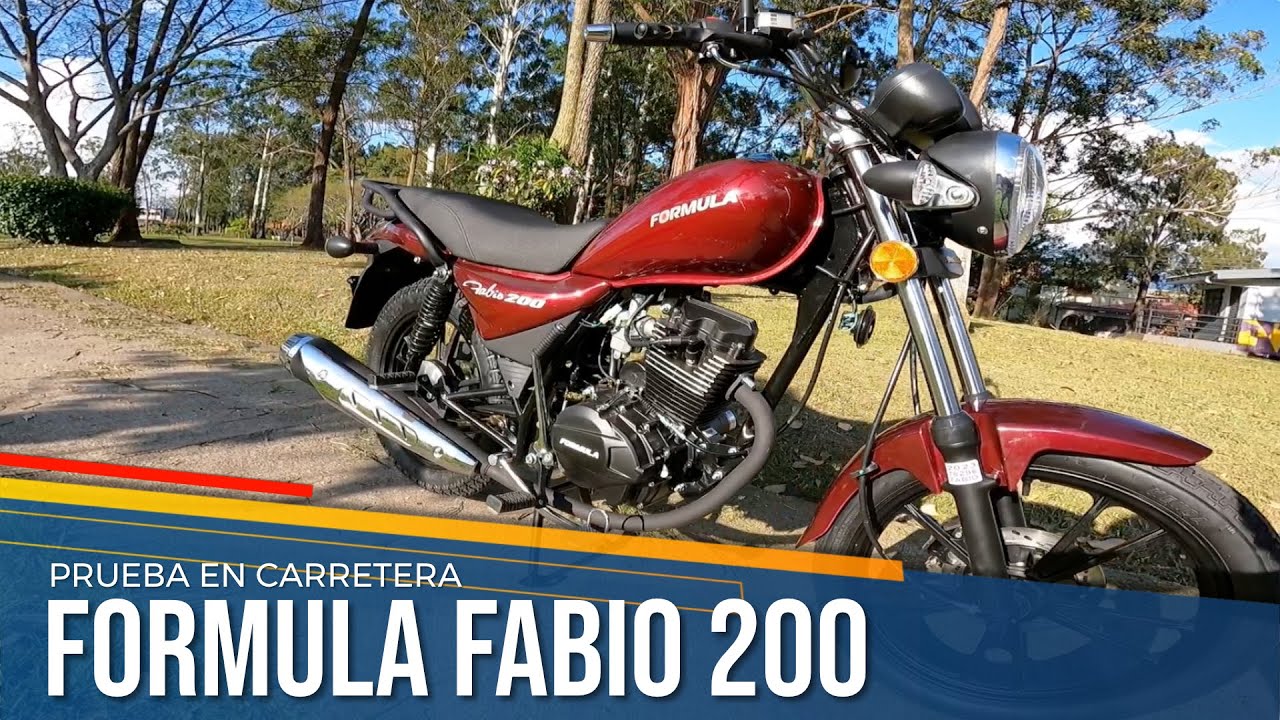 PRUEBA de la MOTO FORMULA FABIO