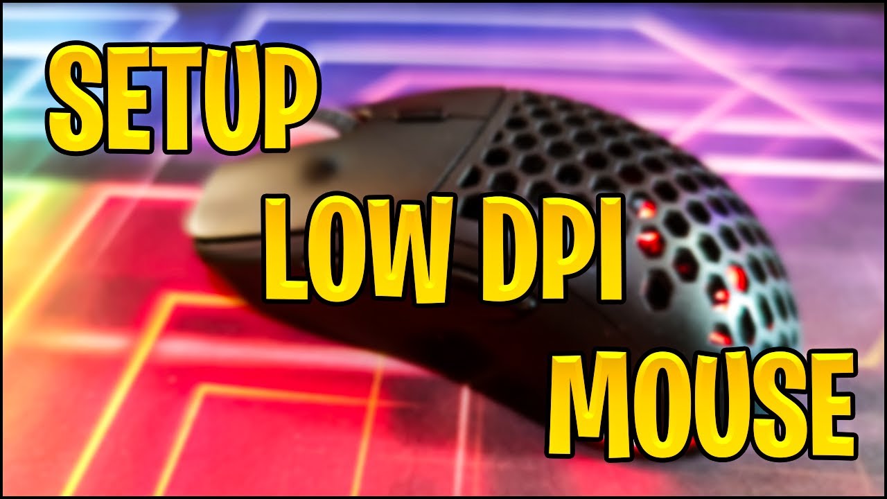 Setup Low DPI mouse on Cronus Zen