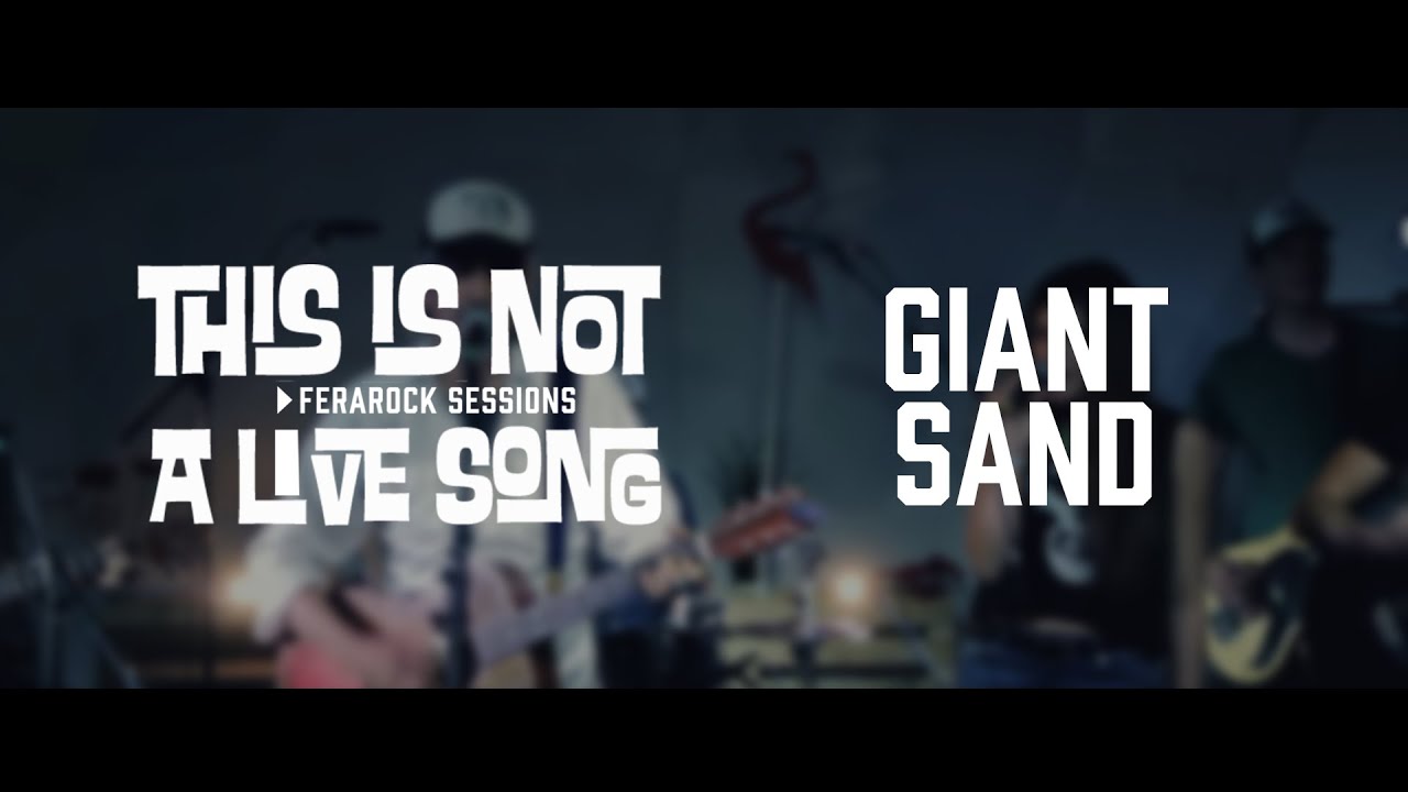 This is Not a Live Song Ferarock Sessions - GIANT SAND