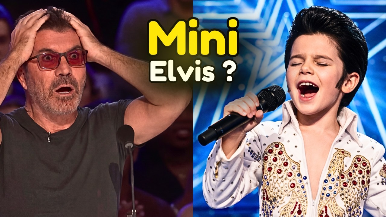 You Won’t Believe This Mini Elvis Singing Like the King of Rock! | AGT style