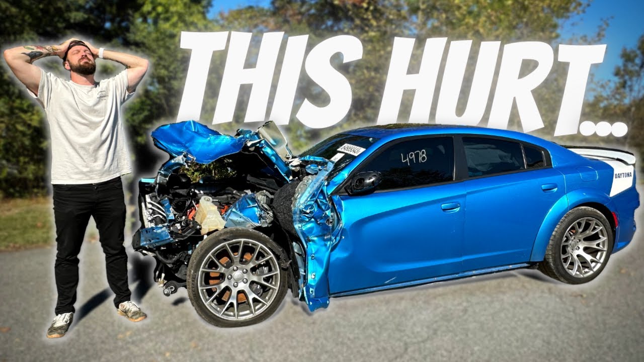 Я купил РАЗРУШЕННЫЙ Hellcat Daytona на аукционе утильсырья!