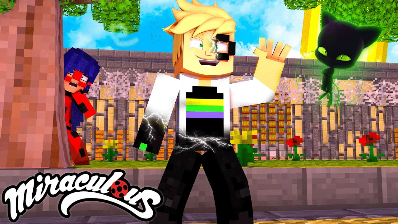 Minecraft: A IDÊNTIDADE SECRETA DO CAT NOIR (Ep. 52) - MIRACULOUS AS AVENTURAS DE LADYBUG E CAT NOIR