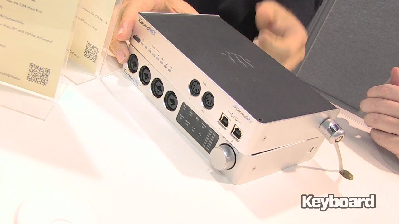 iConnectivity iConnectAudio4+ & iConnectMIDI4+ at NAMM 2014
