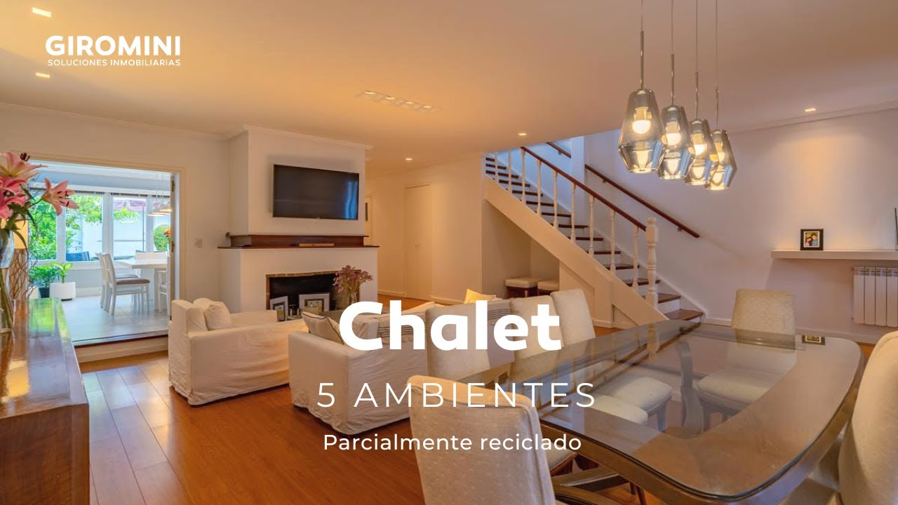 Chalet de 5 ambientes, parcialmente reciclado - San José