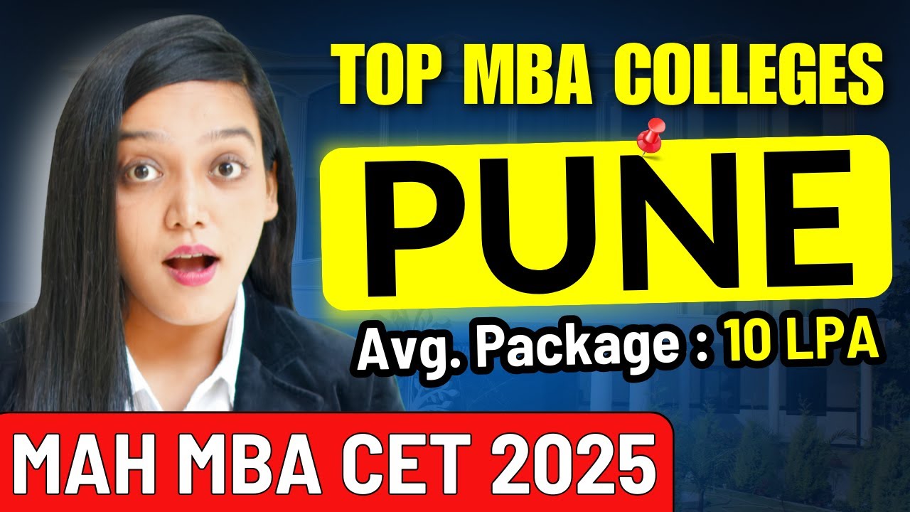 Top MBA Colleges In Pune Through MAH MBA CET 2025 ➡️ Cutoffs , Total Fees , Placements , ROI ✅ #mba