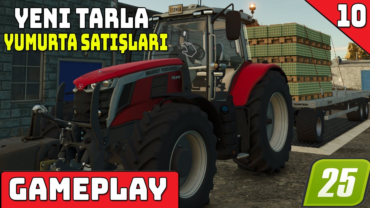 YENİ TARLA !!! İLK YUMURTA SATIŞI YAPTIK !!! | FS25 | BÖLÜM 10