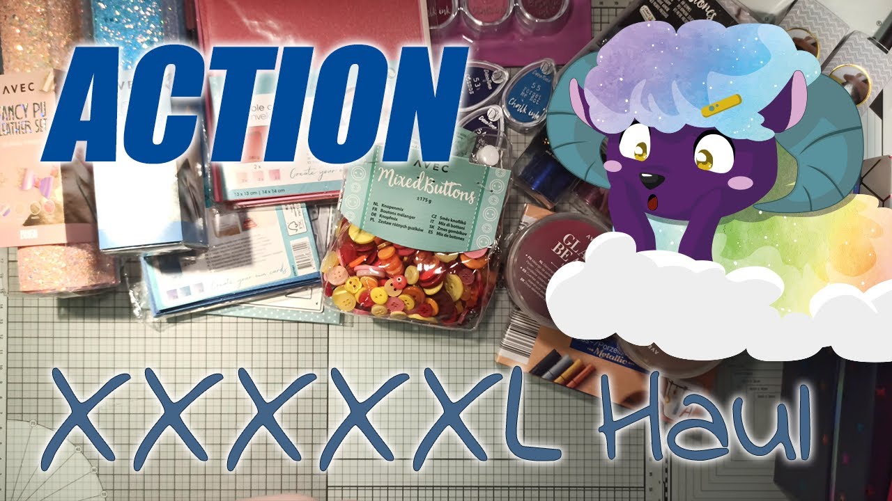 XXXXXL Haul bei Action. Mein definitiv größter Einkauf bei Action! #haul